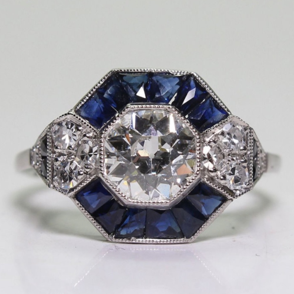 Gorgeous Replica Estate Cocktail Ring